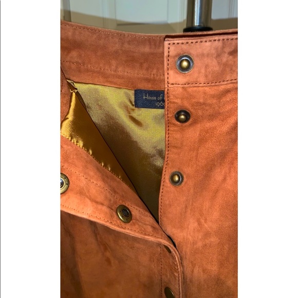 House of Harlow ‼️ SALE‼️ 1960 Leather X Revolve Suede skirt - Picture 7 of 16